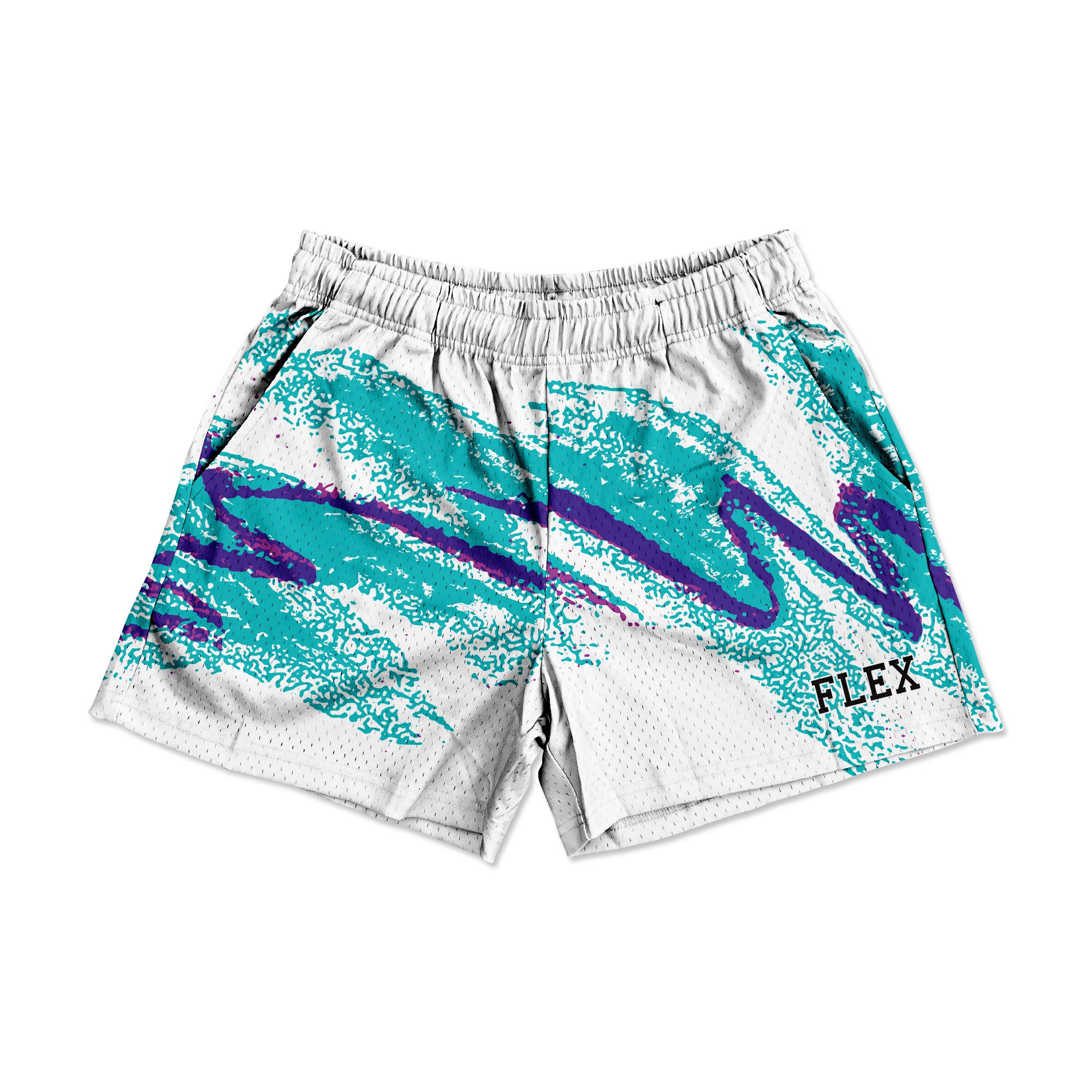 raket Vanaf daar Interpunctie Mesh Flex Shorts 5" - 90s Cup (Preorder) – Flexliving