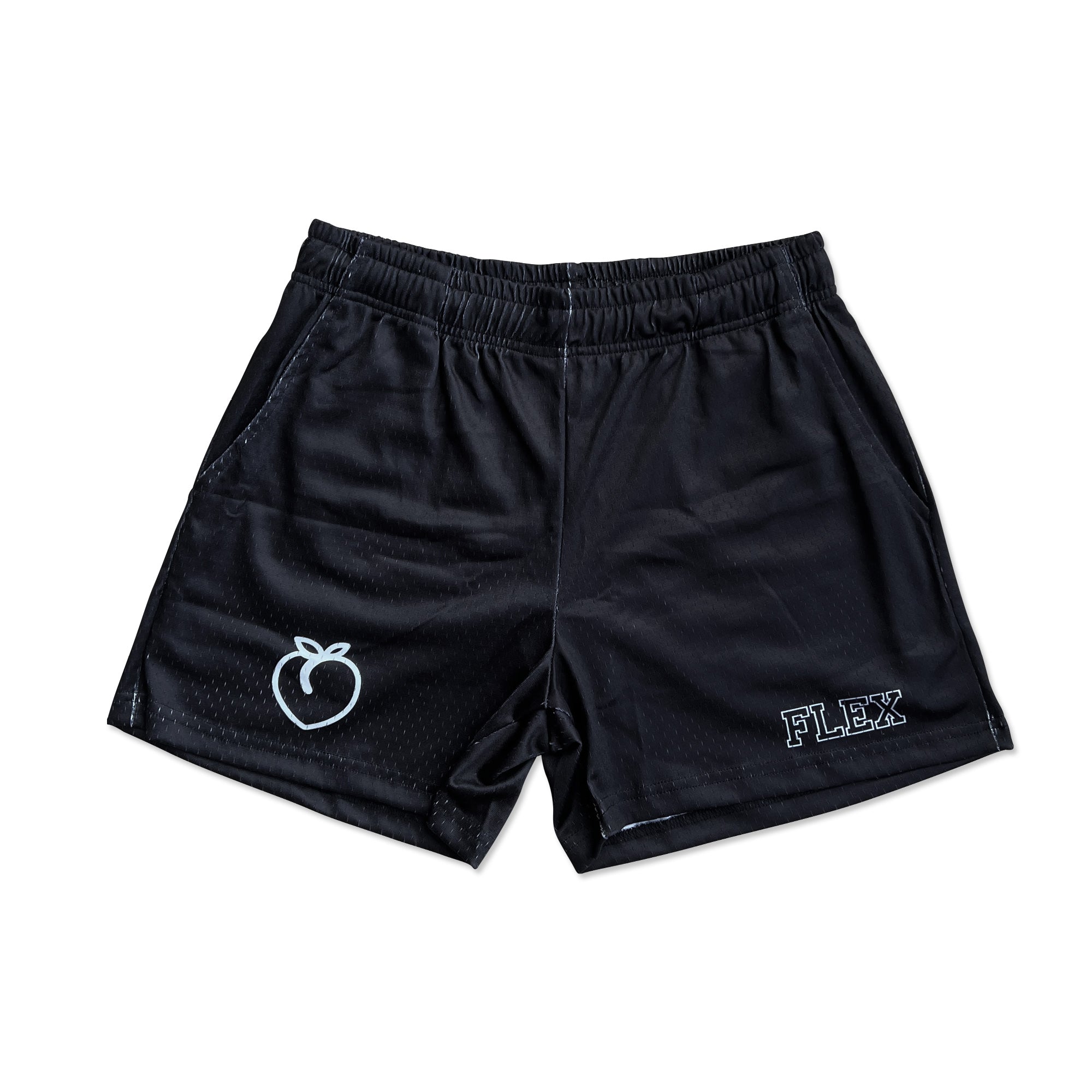 Mesh Flex Shorts 5 - Black – Flexliving