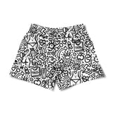 Mesh Flex Shorts 5" - Doodle