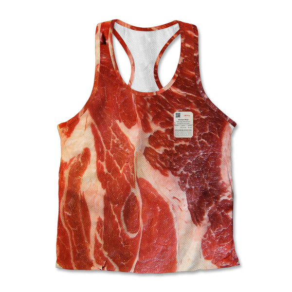 Printed Jersey Tank - Meat