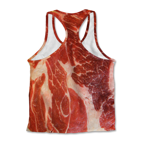 Printed Jersey Tank - Meat