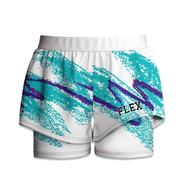 Printed Liner Shorts - 90s Cup