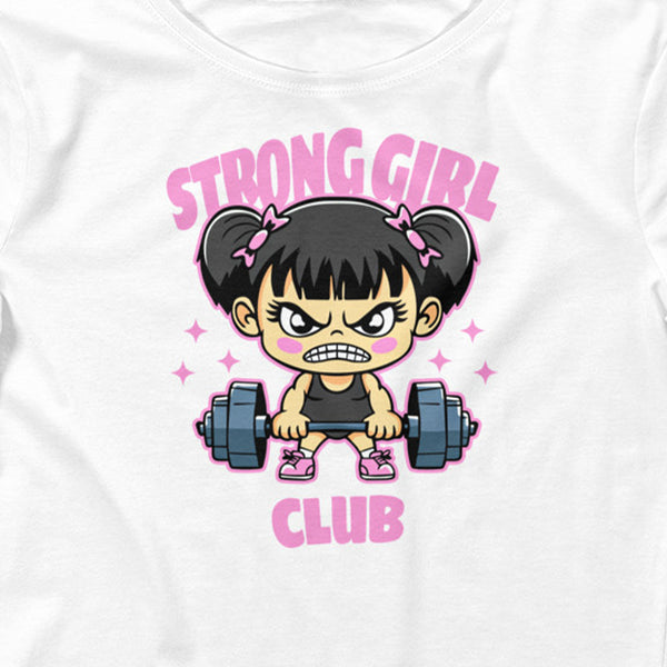 Strong Girl Club Crop Tee