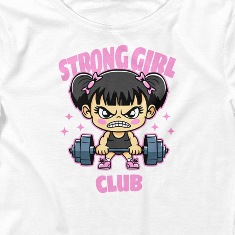 Strong Girl Club Crop Tee