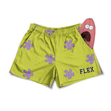 Mesh Flex Shorts 5" - Starfish Parody (Preorder)
