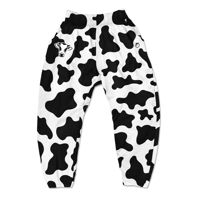 Muscle Pants - Cow Print (Preorder)