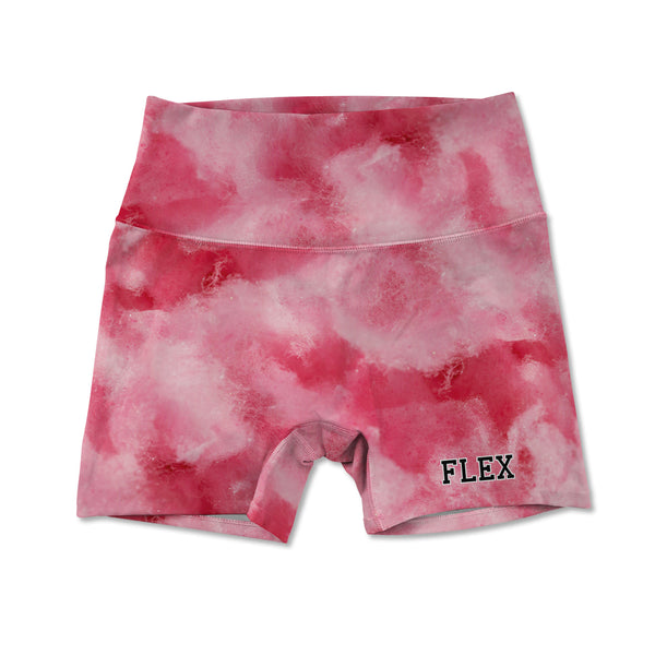 Printed Active Shorts - Cotton Candy