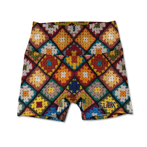 Printed Active Shorts - Crochet Pattern