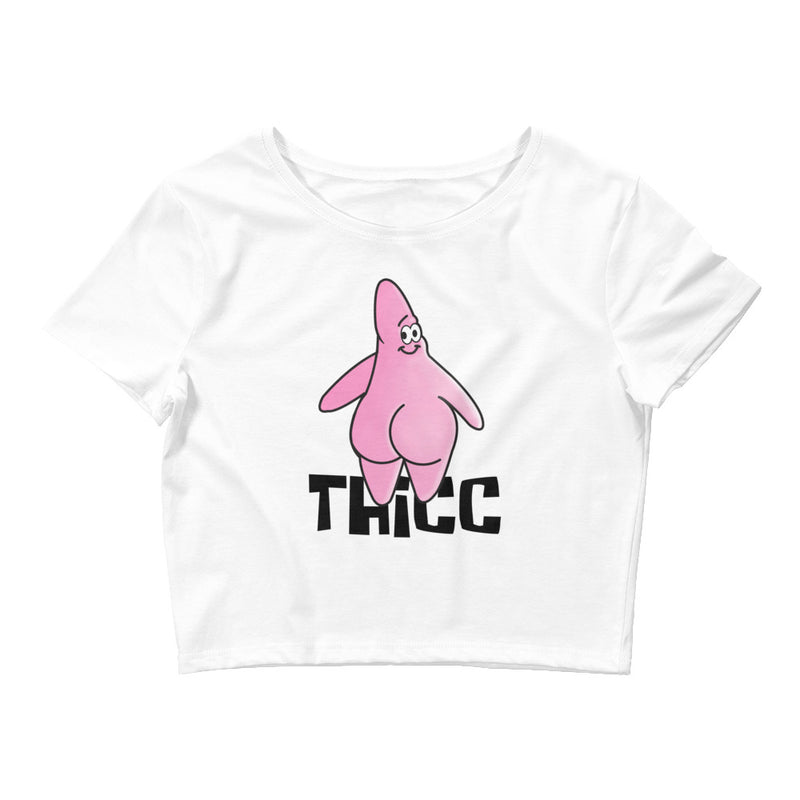 Thicc Star Crop Tee