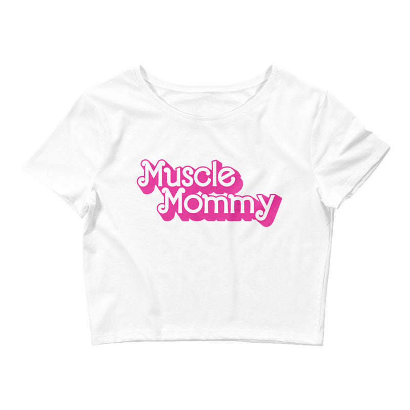 Muscle Mommy Crop Tee