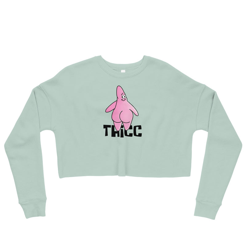 Thicc Star Crop Sweatshirt