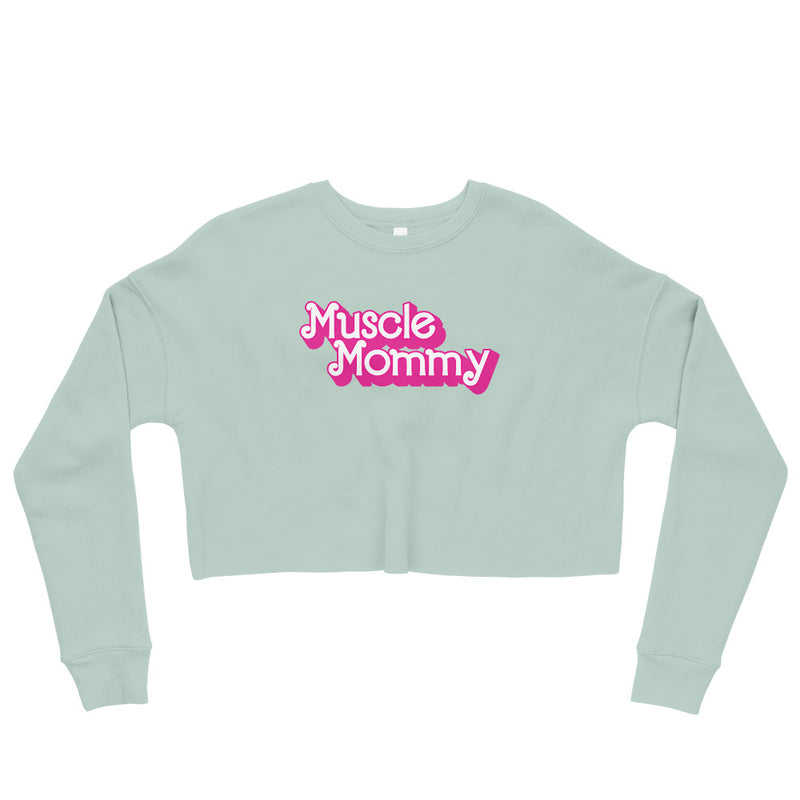 Muscle Mommy Crop Sweatshirt