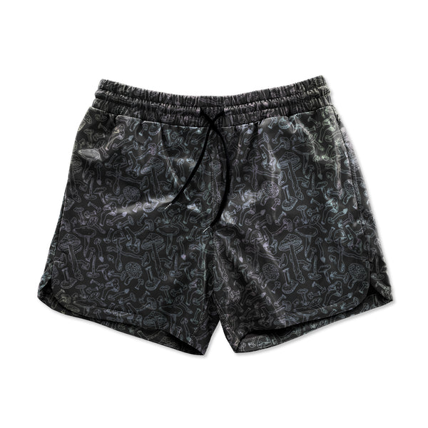 Men's Active Linerless Shorts 5" - MUSHROOM Reflective (Preorder)