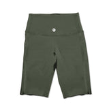 Biker shorts or cycling shorts that is super smooth and comfortable, perfect for any types of workout. Flexliving biker shorts. Olive biker shorts.