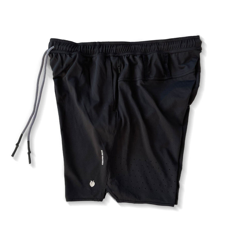 The shorts feature a 7” inseam, crafted with functional features ideal for high intensity training and everyday use.