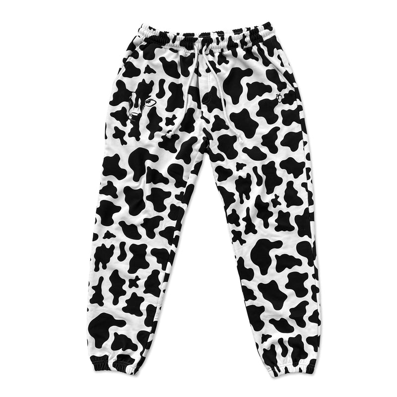Terry Tech Sweatpants - Cow (Preorder)