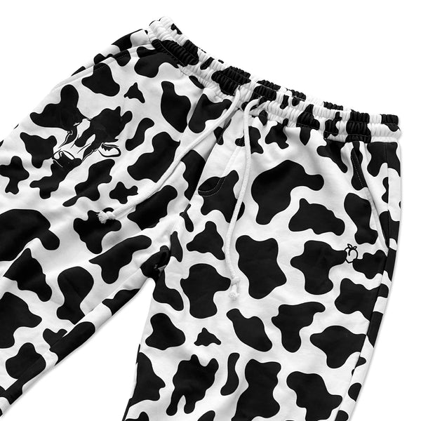 Terry Tech Sweatpants - Cow  (Preoder)