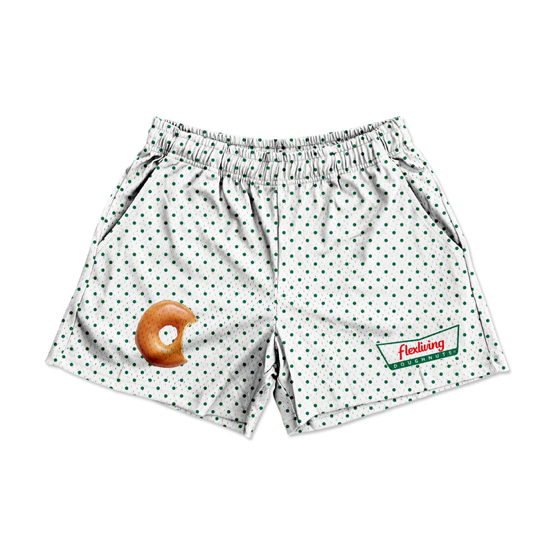 Mesh Flex Shorts 5" - Krispy Doughnut