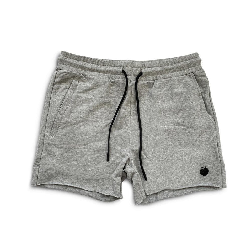 This short is 95% french terry cotton with Elasticated waistband with drawstrings for extra stretch for maximum comfort and just enough length to celebrate those quads.