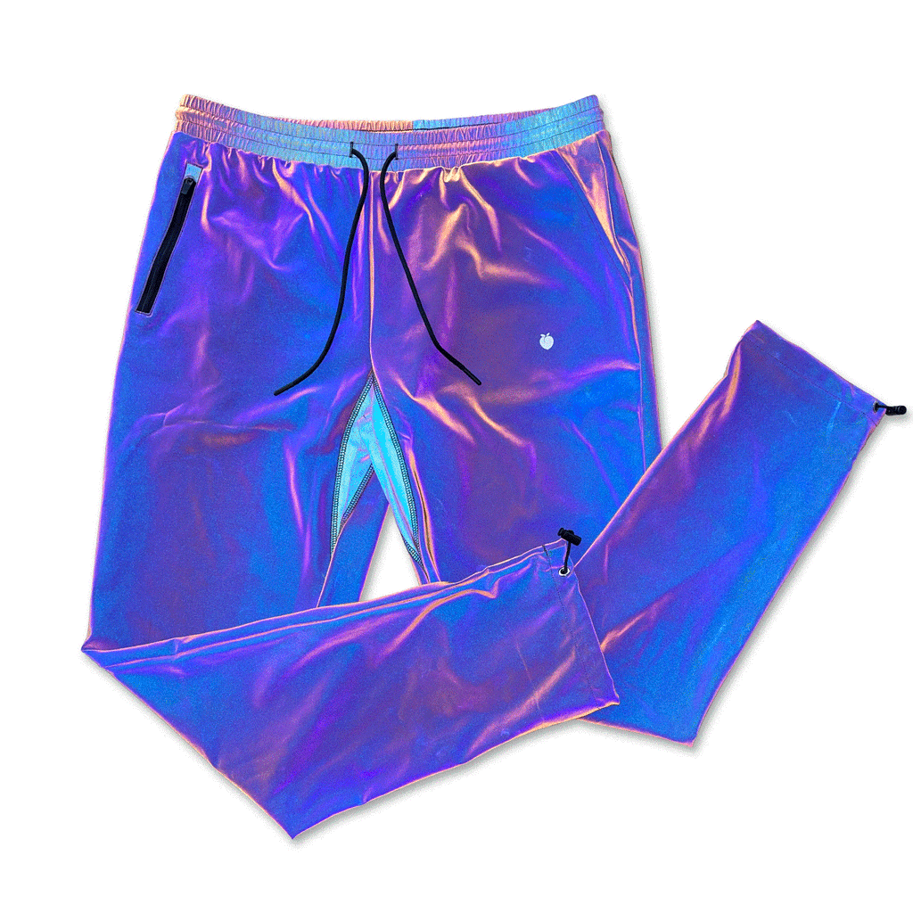 Men's Track Pants - Rainbow REFLECTIVE V2 (4-way stretch