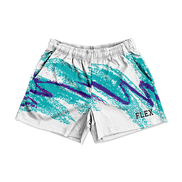 Mesh Flex Shorts 5" - 90s Cup (Preorder)