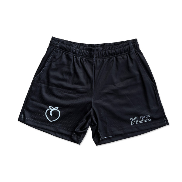 Mesh Flex Shorts 5" - Black