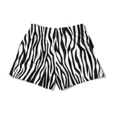 Mesh Flex Shorts 5" - Zebra Print (Preorder)