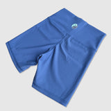 Ribbed Biker Shorts Yin Yang Drip - Blue (50% OFF!)