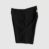 Ribbed Biker Shorts Yin Yang Drip - Black