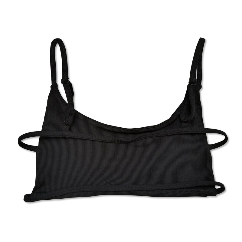 Breathe easy and slip into the stripes of comfort with our soft, comfy Stripped Bra. Thanks to its butter-soft texture, scoop neck, and front and back cutouts, you'll get ventilation. Guaranteed soft on the skin and gives you that much-needed perfect fit. Plus, it stretches up to greater heights!
