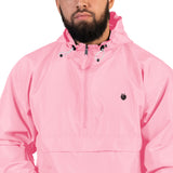Peach Icon Embroidered Champion Packable Jacket