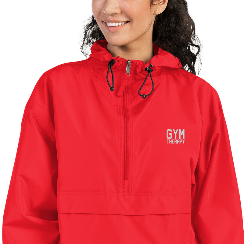 Gym Therapy Embroidered Champion Packable Jacket