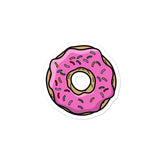 Vinyl sticker, fast and easy application, flexliving sticker, cute graphic sticker. Donut Sticker.