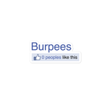 Burpees Sticker