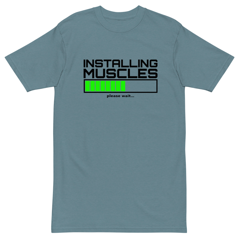 Installing Muscles Premium Graphic Shirt