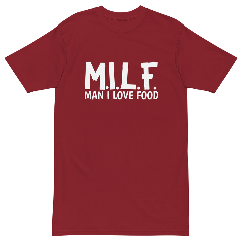 Man I Love Food Premium Graphic Shirt