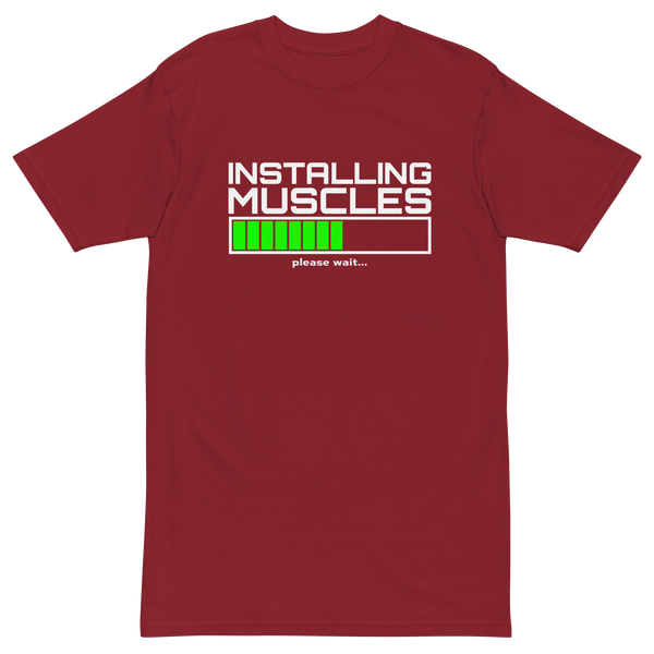 Installing Muscles Premium Graphic Shirt