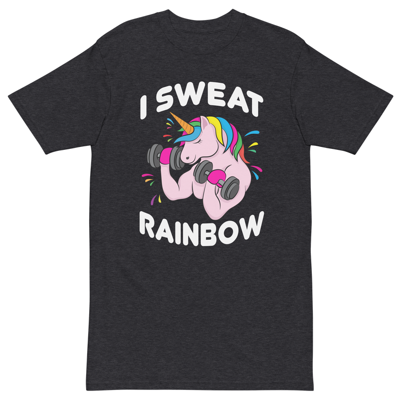 I Sweat Rainbow Premium Graphic Shirt