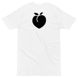 Peach Bordered Icon Premium Graphic Shirt