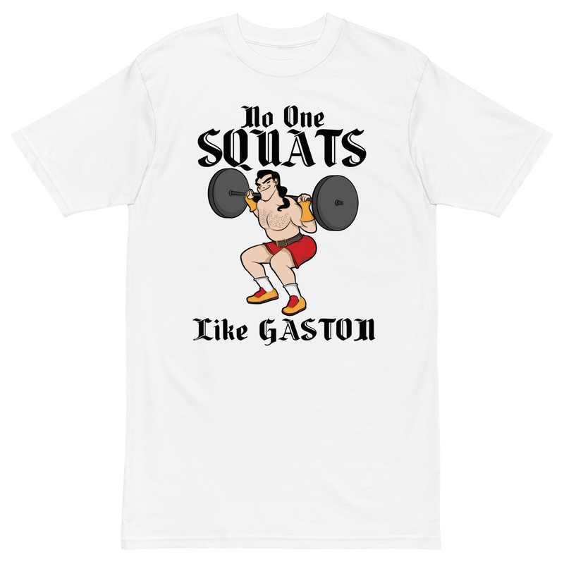 No One Squats Like Gaston Premium Graphic Shirt
