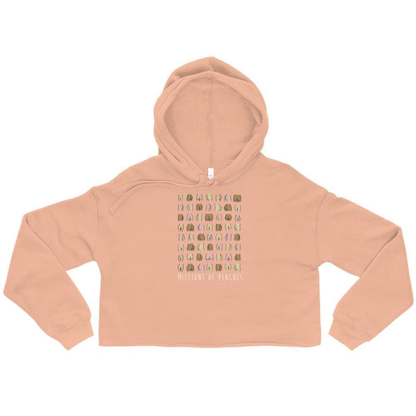 Unique and trendy graphic crop hoodie. Premium lightweight crop top hoodie.