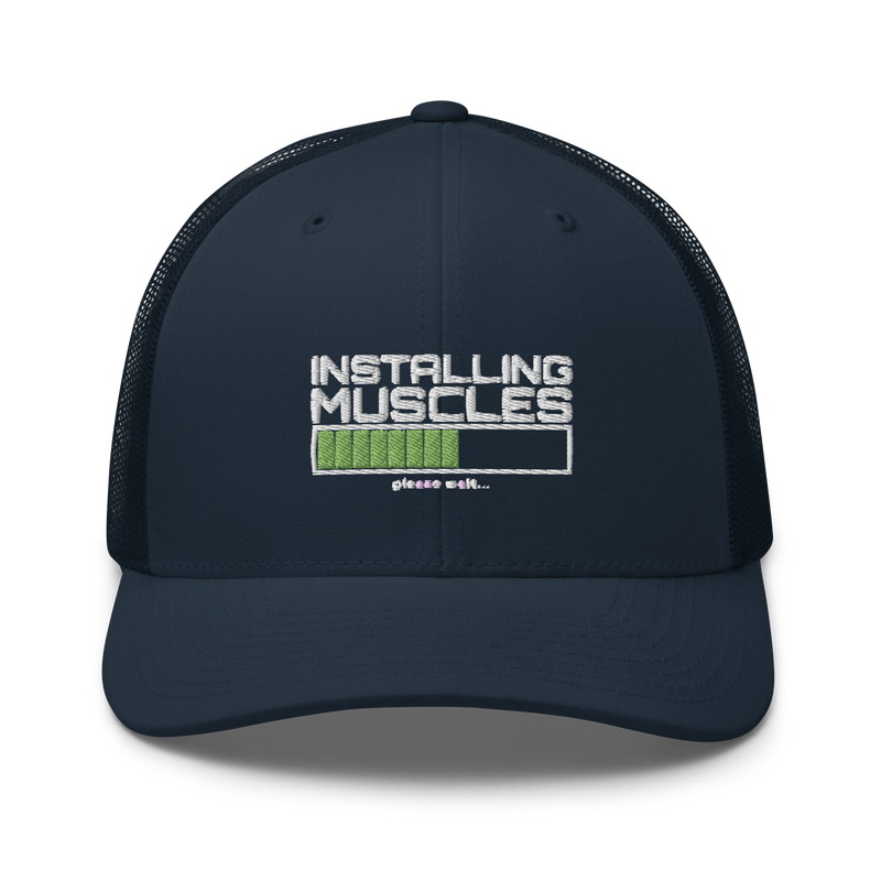 Installing Muscles Trucker Hat