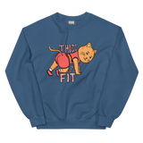 THICC AND FIT UNISEX SWEATSHIRT