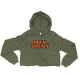 Hot N Sweaty Crop Hoodie