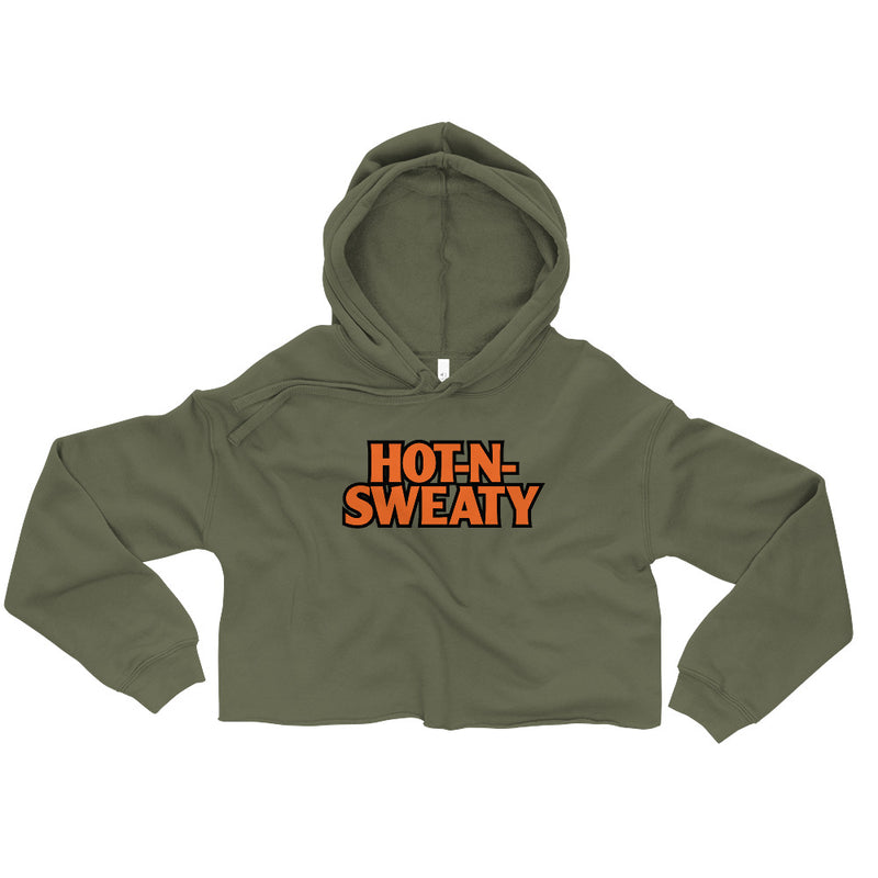 Hot N Sweaty Crop Hoodie
