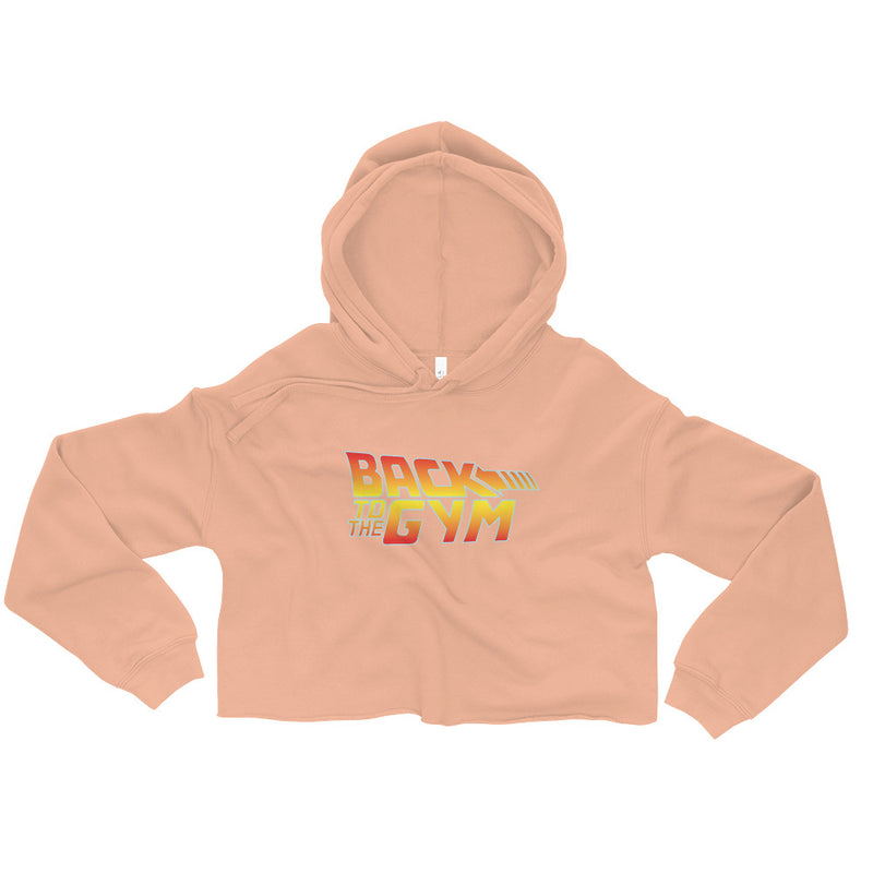 Back To The Gym Crop Hoodie