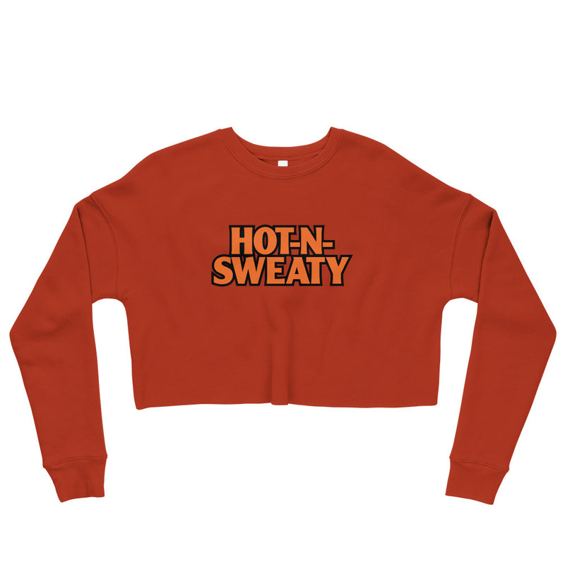 Hot N Sweaty Crop Sweatshirt