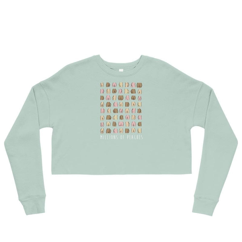 Flexliving crop sweatshirt with unique design but also affordable and comfortable.